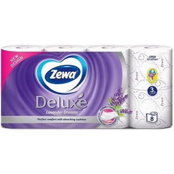 Zewa Deluxe Lavender Dreams 8 ks