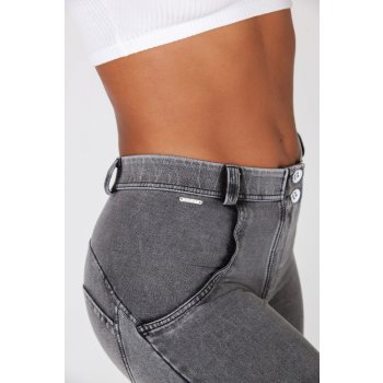 Boost Jeans Mid Waist Grey