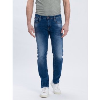 Cross Jeans pánské rifle Damien E 198-027 Flex Mid Blue