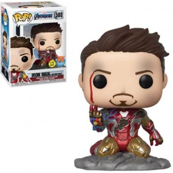 Funko Pop! Avengers Endgame Iron Man I Am Iron Man Glows in the Dark