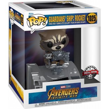 Funko Pop! Deluxe Marvel GOTG Ship Rocket