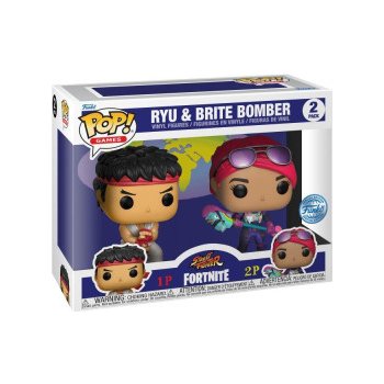 Funko Pop! Games Fortnite- 2PK Ryu & Brite Bomber