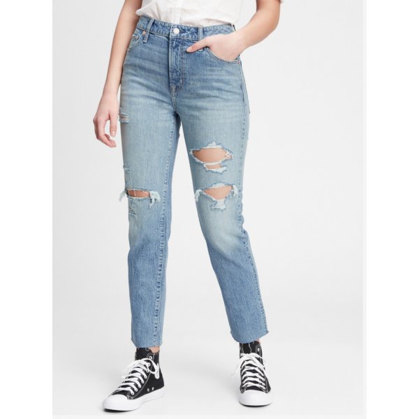 Gap Slim Boyfriend dámské Jeans modré