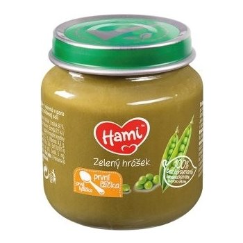 Hami Zelený hrášek první lžička 125 g