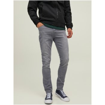 Jack & Jones pánské slim fit džíny Glenn Šedé