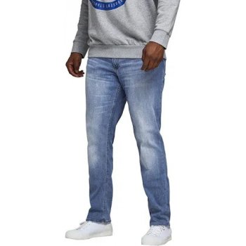 Jack & Jones Plus pánské džíny slim Fit JJiglenn JJoriginal 12188524 blue denim