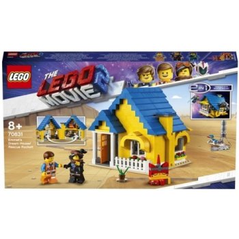 LEGO® Movie 70831 Emmetův vysněný dům/Záchranná raketa!