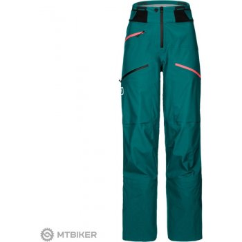 Ortovox W's 3L Deep Shell pants Pacific Green