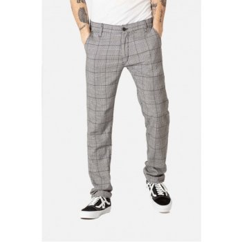 Reell Flex Tapered Chino Check Grey-Black