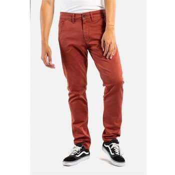 Reell kalhoty Flex Tapered Chino Red Brown 190