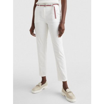 Tommy Hilfiger Chino dámské kalhoty bílé