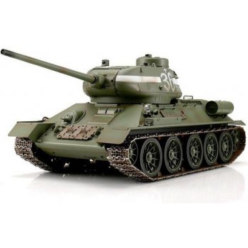 Torro RC tank T34/85 IR zelený RTR proporcionální 1:16