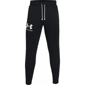 Under Armour pánské tepláky Rival Terry jogger 1361642 černá 001