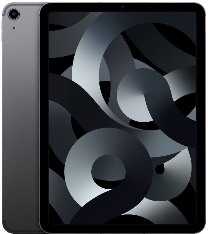 Recenze Apple iPad Air (2022) 64GB Wi-Fi Space Grey MM9C3FD/A