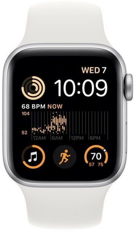 Pohled na Apple Watch SE (2022) 40mm