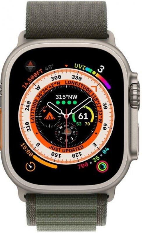 Hodnocení Apple Watch Ultra 49mm (alpský tah)