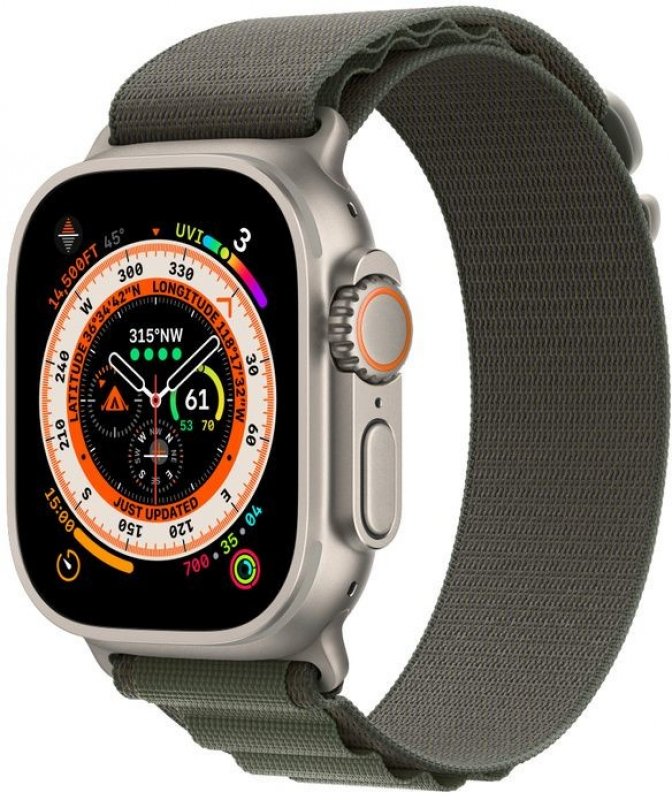 Hodnocení Apple Watch Ultra 49mm (alpský tah)