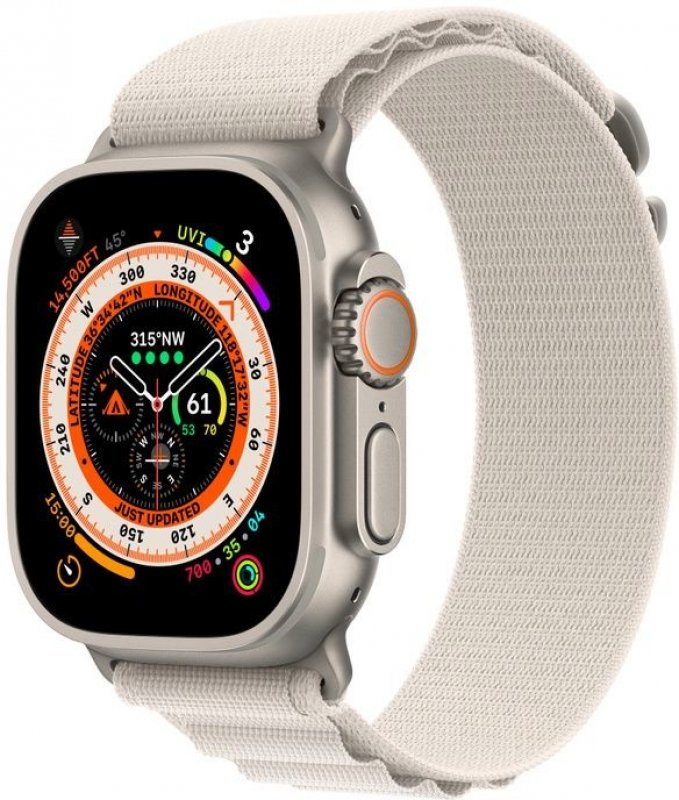 Hodnocení Apple Watch Ultra 49mm (alpský tah)