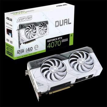 Asus DUAL-RTX4070S-12G-WHITE 90YV0K85-M0NA00