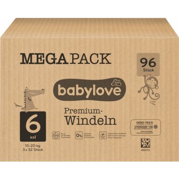 babylove Premium pleny xxl 96 ks