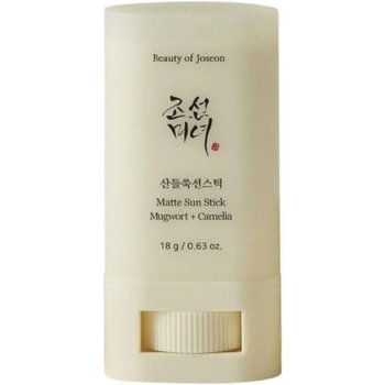 Beauty Of Joseon Matte Sun Stick Mugwort + Camelia opalovací krém v tyčince SPF50+ 18 g