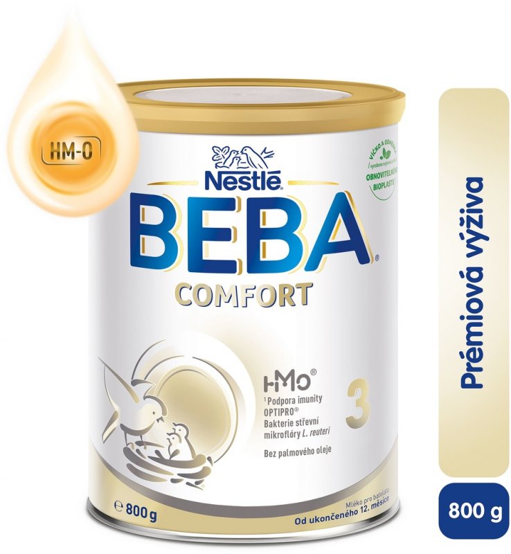 Poznámky k BEBA 3 Comfort HM-O 800 g
