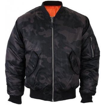 Brandit bunda MA1 camo Jacket Dark camo