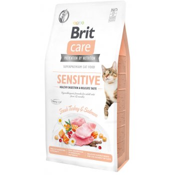 Brit Care Cat Grain-Free Sensitive Healthy Digestion & Delicate Taste 7 kg