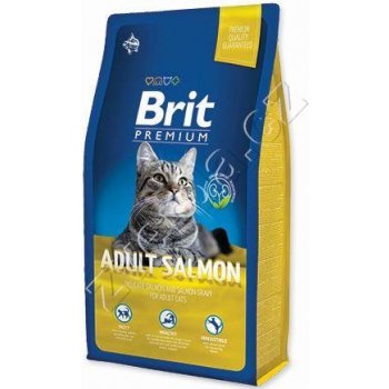 Brit Premium by Nature Cat Adult Salmon 8 kg