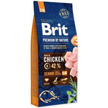 Brit Premium by Nature Senior S+M 15 kg