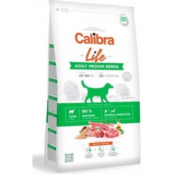 Calibra Dog Life Adult Medium Breed Lamb 12 kg