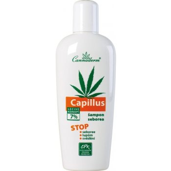 Cannaderm šampon pro suchou a citlivou pokožku hlavy Capillus Seborea 150 ml