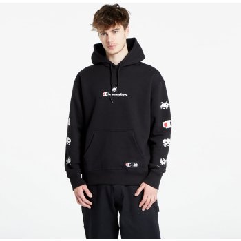 Champion x Space Invaders Hooded Sweatshirt Black