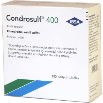 CONDROSULF POR 400MG CPS DUR 180(3X60)