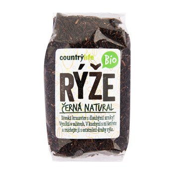 Country Life Rýže černá natural Bio 0,5 kg