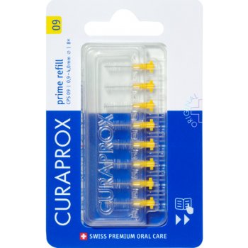 Curaprox CPS 09 Prime Refill mezizubní kartáčky 8 ks blistr