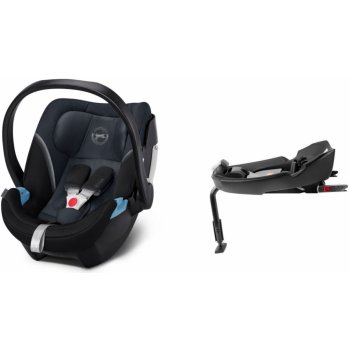 Cybex ATON 5 + základna do auta BASE 2-FIX 2021 Granite Black