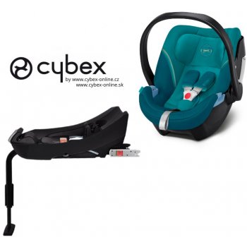 Cybex ATON 5 + základna do auta BASE 2-FIX 2022 River Blue