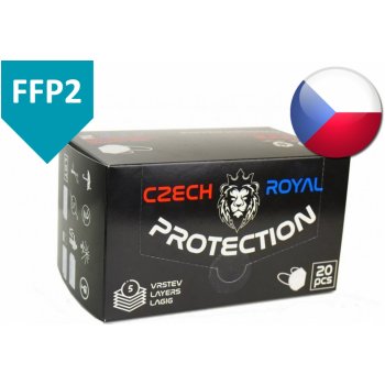 Czech Royal Protection respirátor FFP2 20 ks