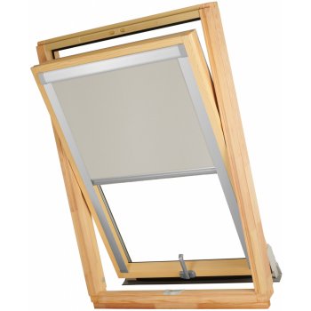 Dekodum Termoizolační roleta na střešní okno Velux MK06/M06/306 cm Grey Silver