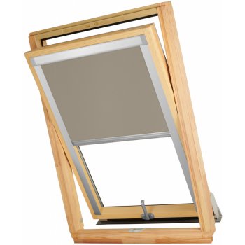 Dekodum Termoizolační roleta na střešní okno Velux MK06/M06/306 cm Tan Silver