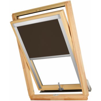 Dekodum Termoizolační roleta na střešní okno Velux MK06/M06/306 cm Wenge Silver