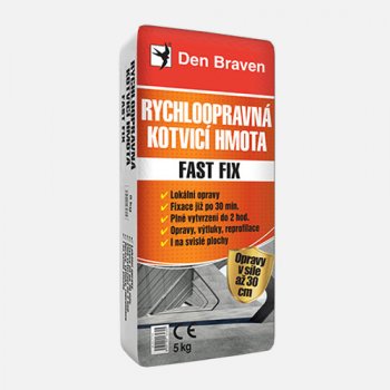 Den Braven Rychloopravná kotvicí hmota FAST FIX 5 kg