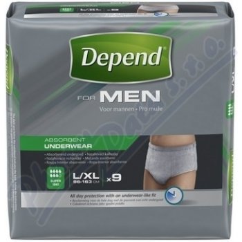 Depend Super pro muže L/XL 9 ks