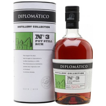 Diplomatico NO.3 Pot Still 0,7 l (holá láhev)