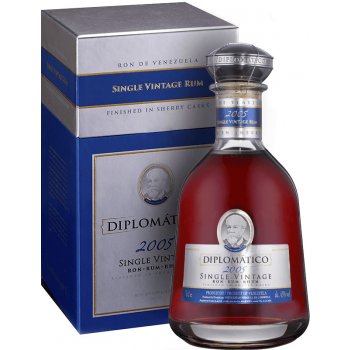 Diplomatico Single Vintage 2005 12y 43% 0,7 l (karton)