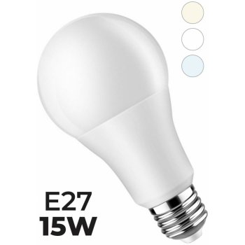 ecoPLANET Berge LED žárovka E27 A60 15W=120W 1500Lm teplá bílá