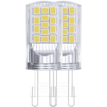 Emos lED žárovka Classic JC 4W G9 teplá bílá, 2 ks