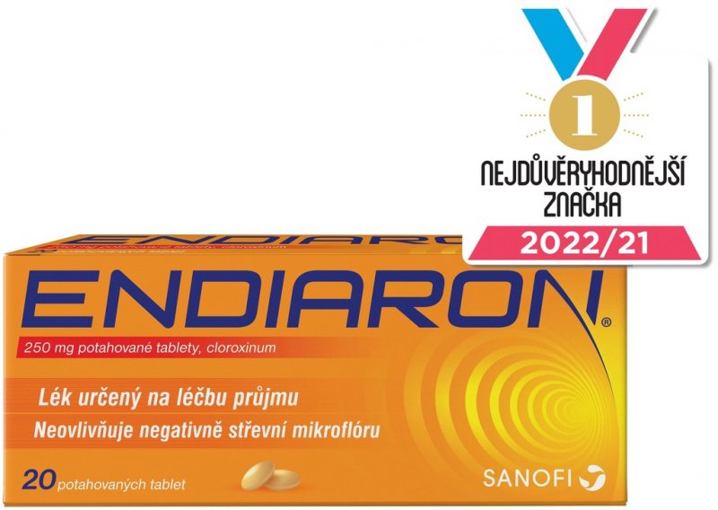 Shrnutí: ENDIARON POR 250MG TBL FLM 20