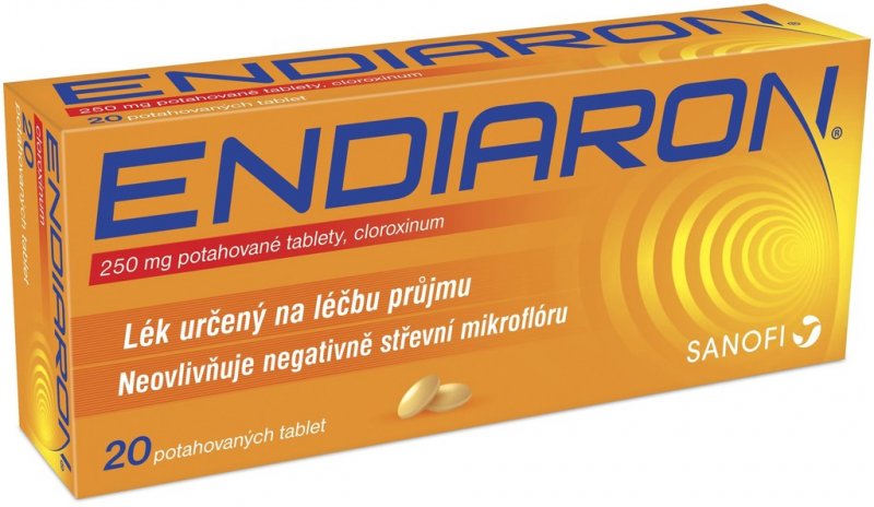 Průzkum ENDIARON POR 250MG TBL FLM 20